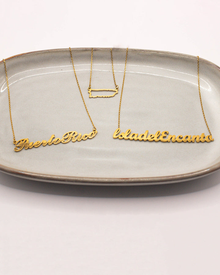 18K Plated Isla Del Encanto Necklace