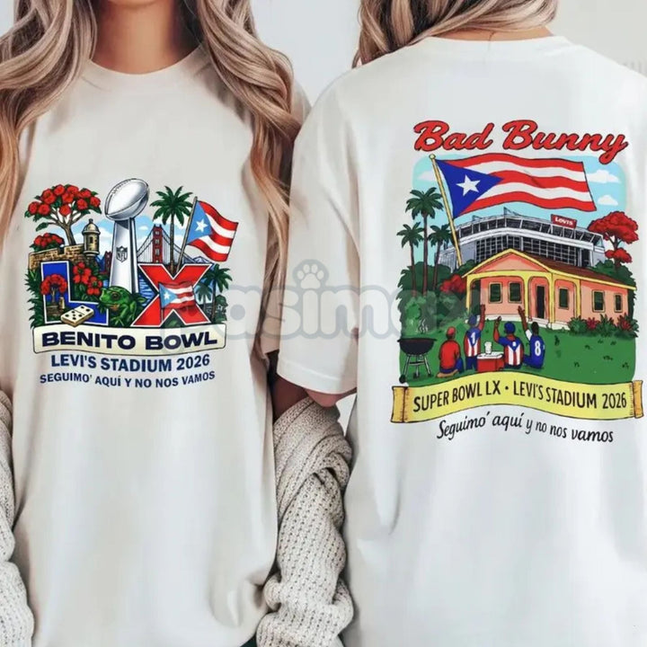 Puerto Rican Flag Vintage Music Show 2026 Graphic Tee