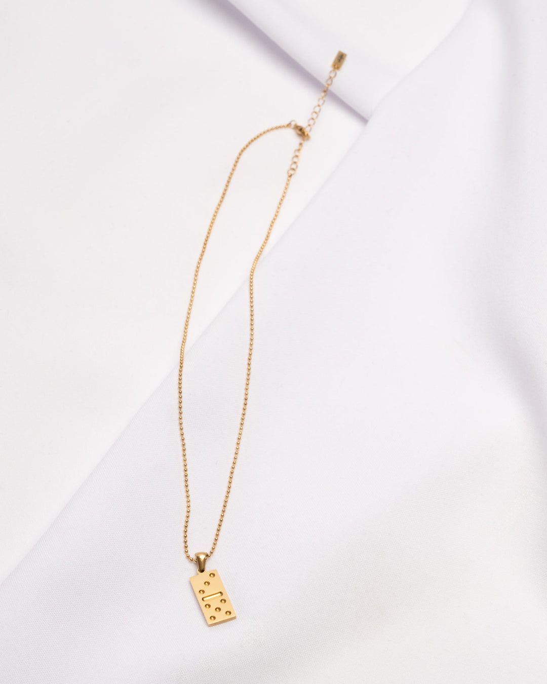 18K Gold Plated Domino PR Reversible Necklace – Isla del Encanto