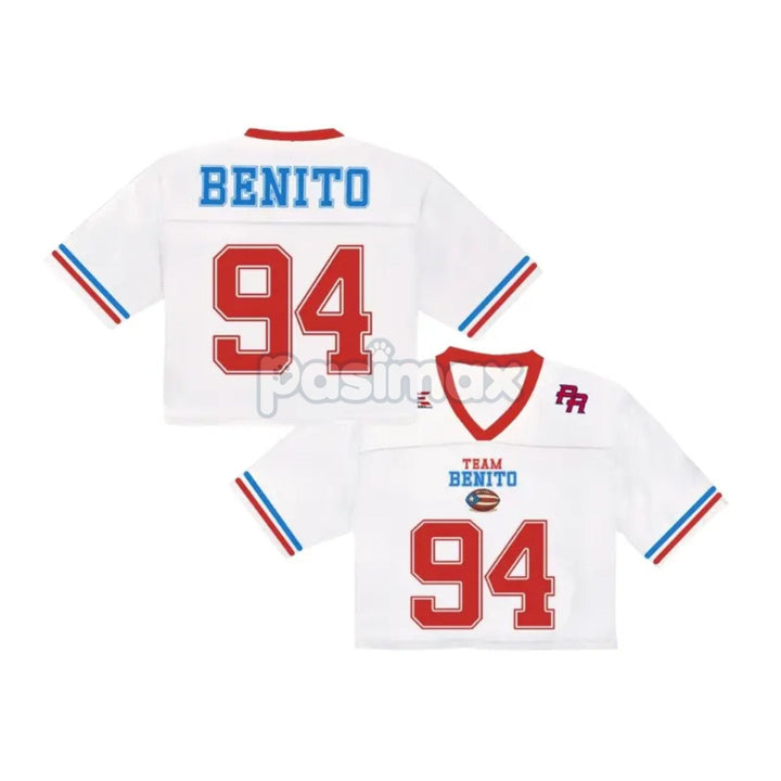 Team Benito Puerto Rico Crop Top Football Jersey