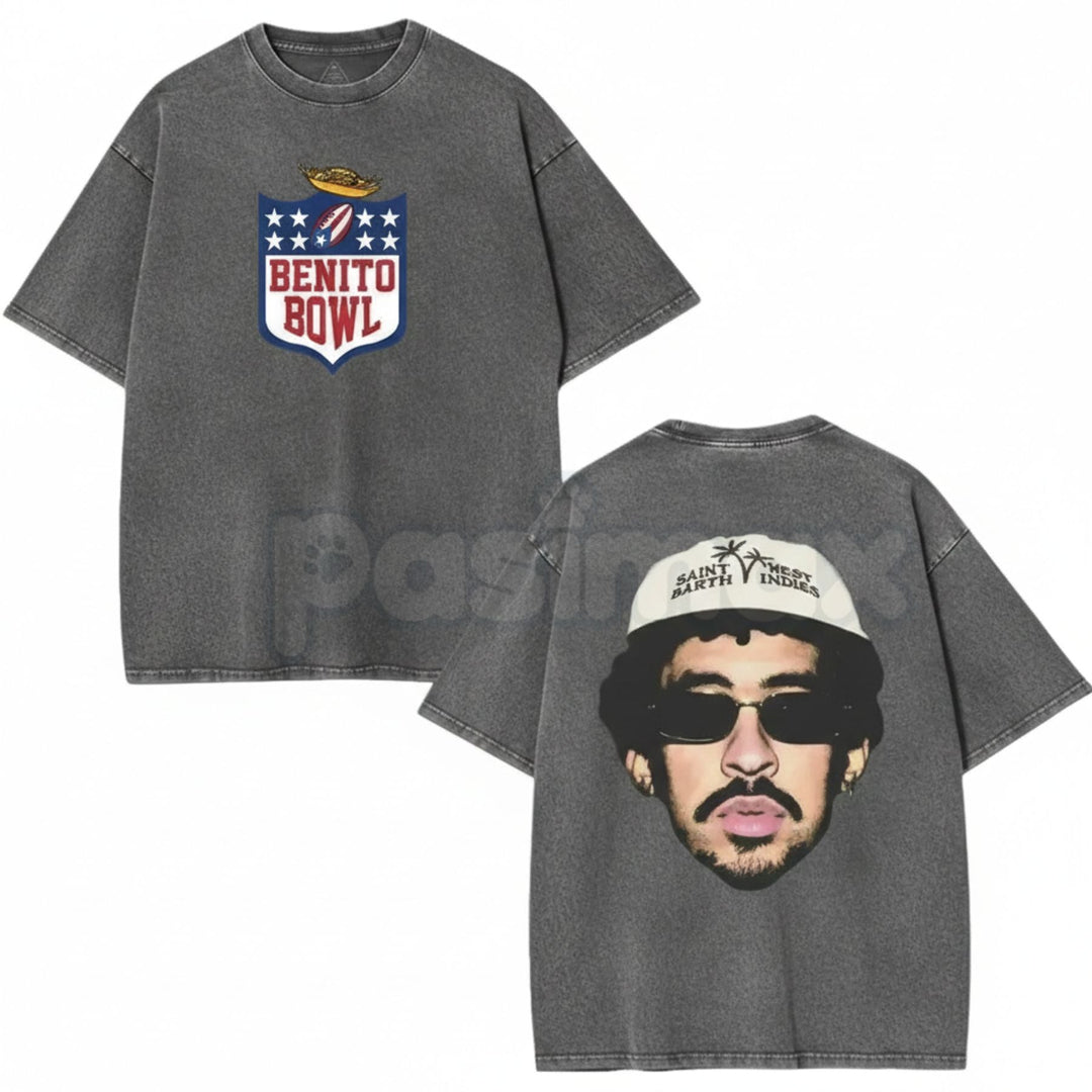 Benito Bowl 2026 Vintage Washed Graphic Tee