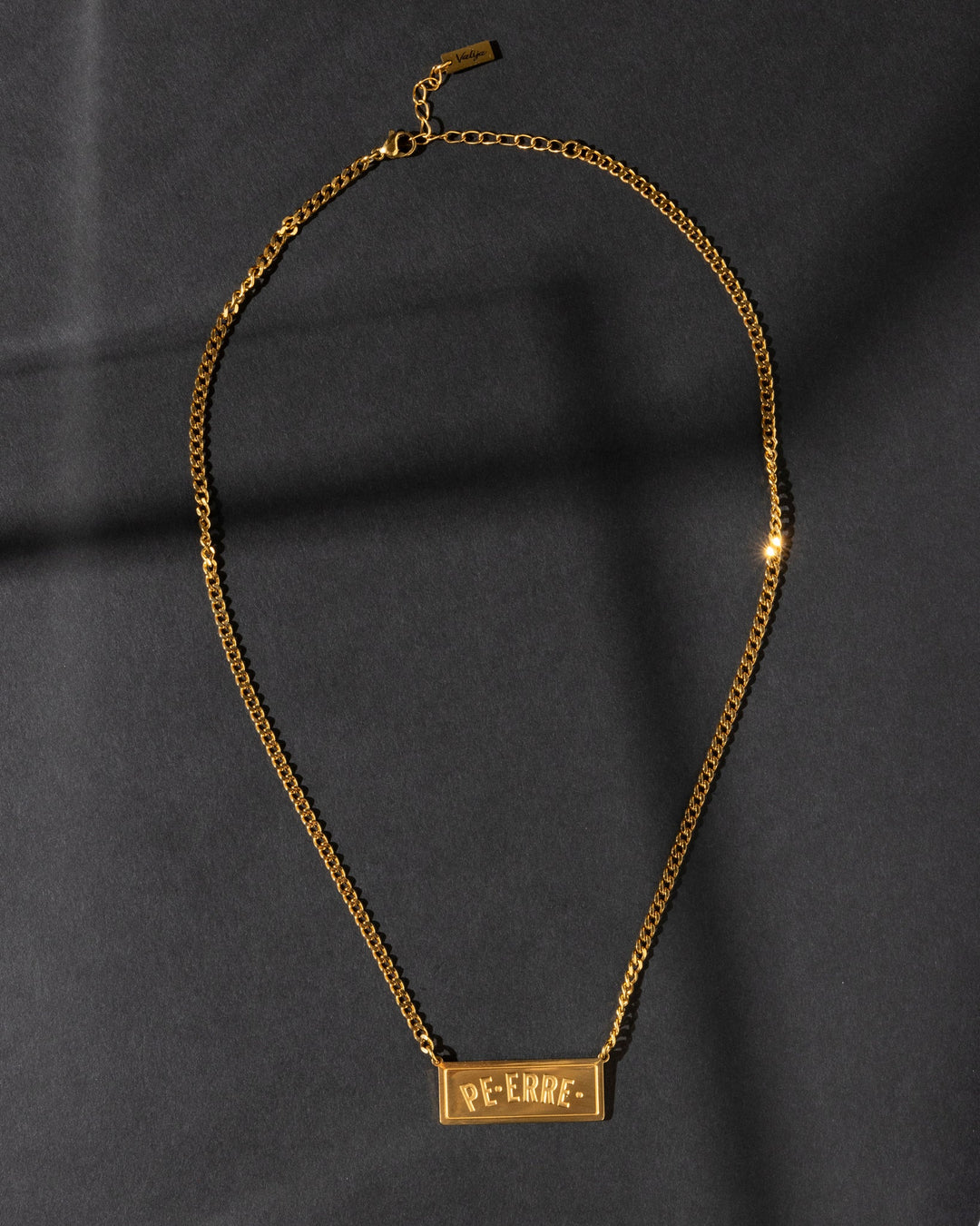 18K Gold Plated PE.ERRE Pendant Necklace