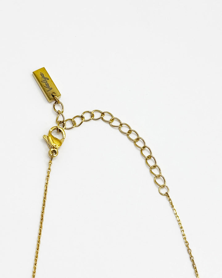 18K Plated I LOVE PR Necklace