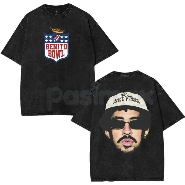 Benito Bowl 2026 Vintage Washed Graphic Tee