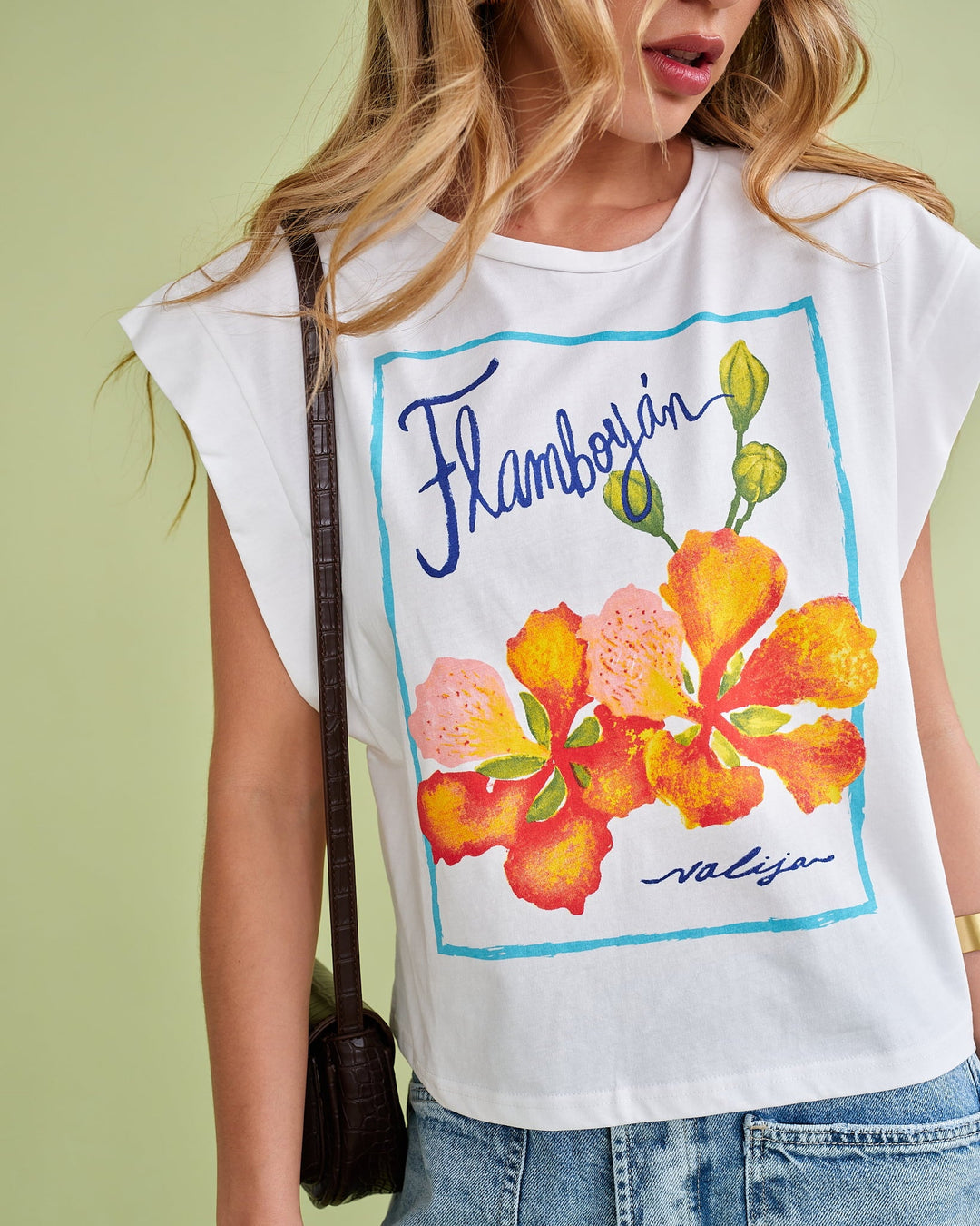 Flamboyan Graphic Tee | Puerto Rican Floral Print Top