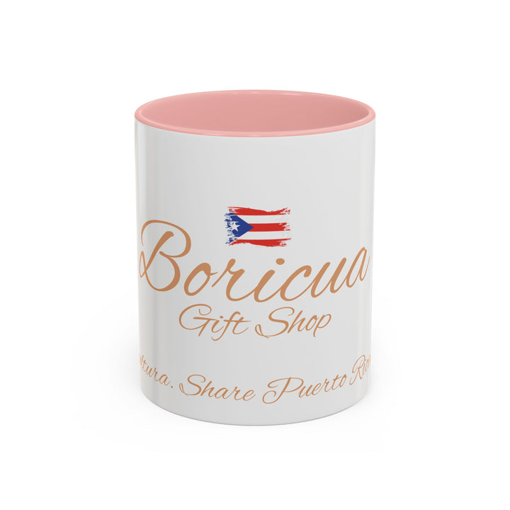 Prideful Boricua Accent Coffee Mug – Celebrate Puerto Rican Heritage – 11oz & 15oz