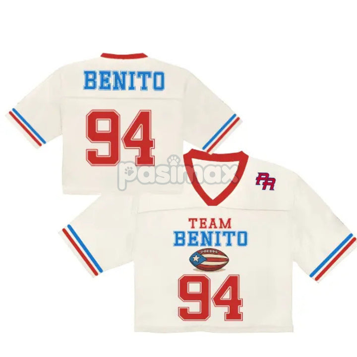 Team Benito Puerto Rico Crop Top Football Jersey