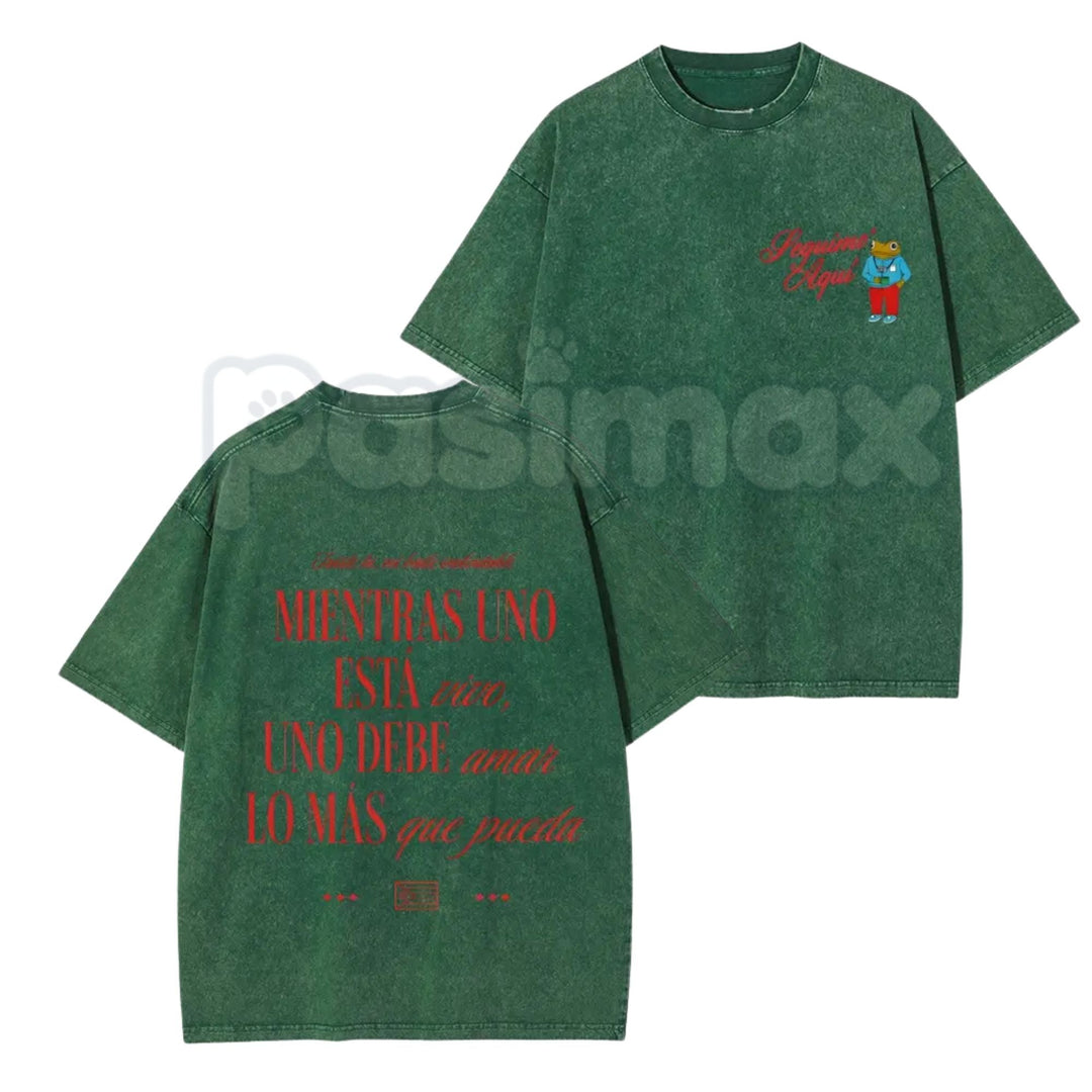 Seguimo Aquí Sapo Concho Washed T-Shirt