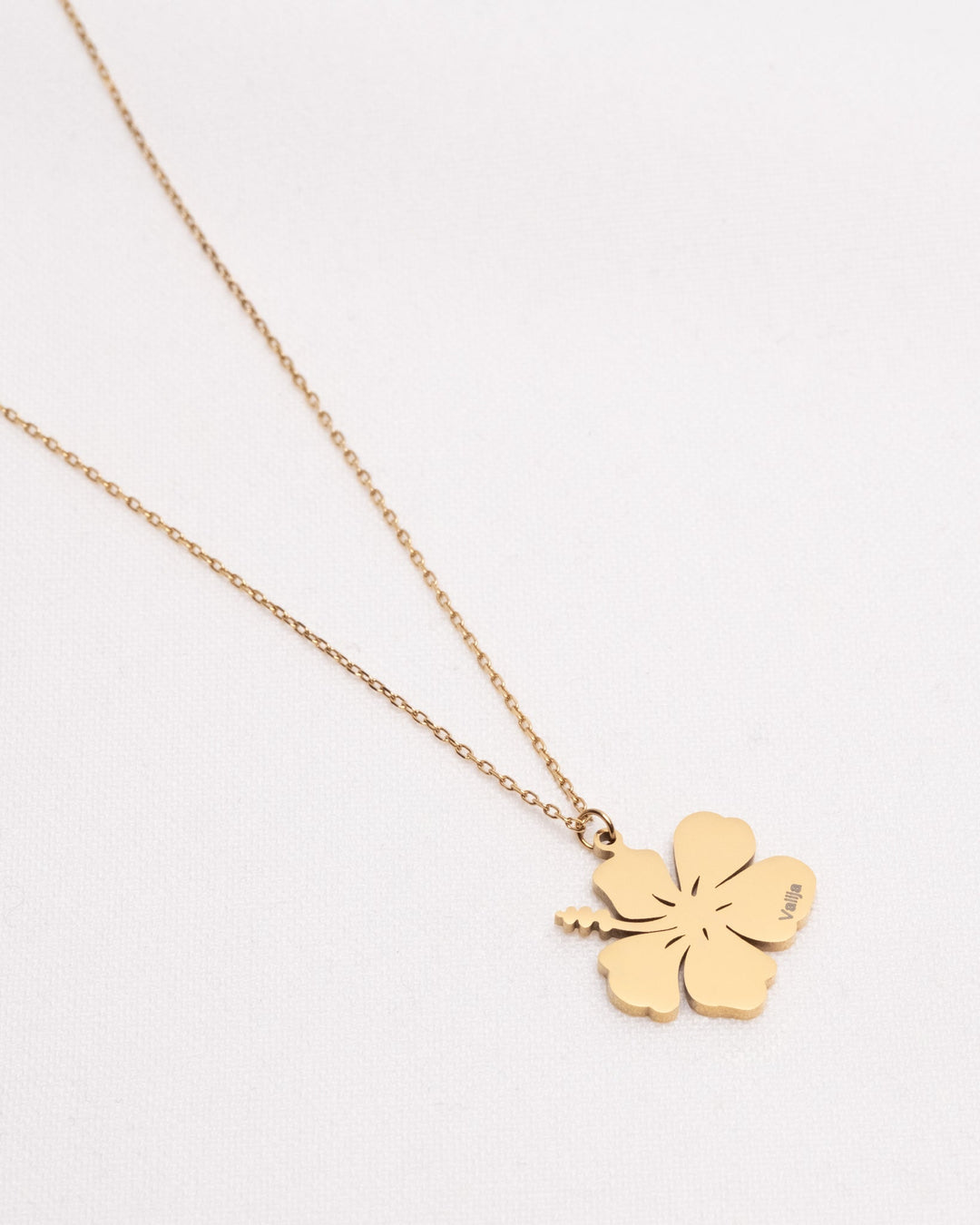18K Gold Plated Flor de Maga Necklace – Puerto Rican Flower