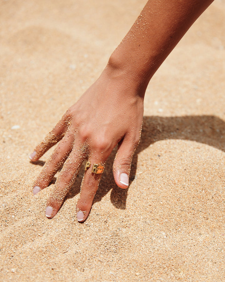 18K Gold Plated PR Ring | Puerto Rican Pride Ring