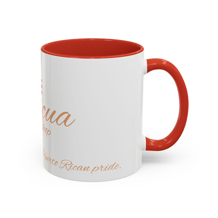 Prideful Boricua Accent Coffee Mug – Celebrate Puerto Rican Heritage – 11oz & 15oz