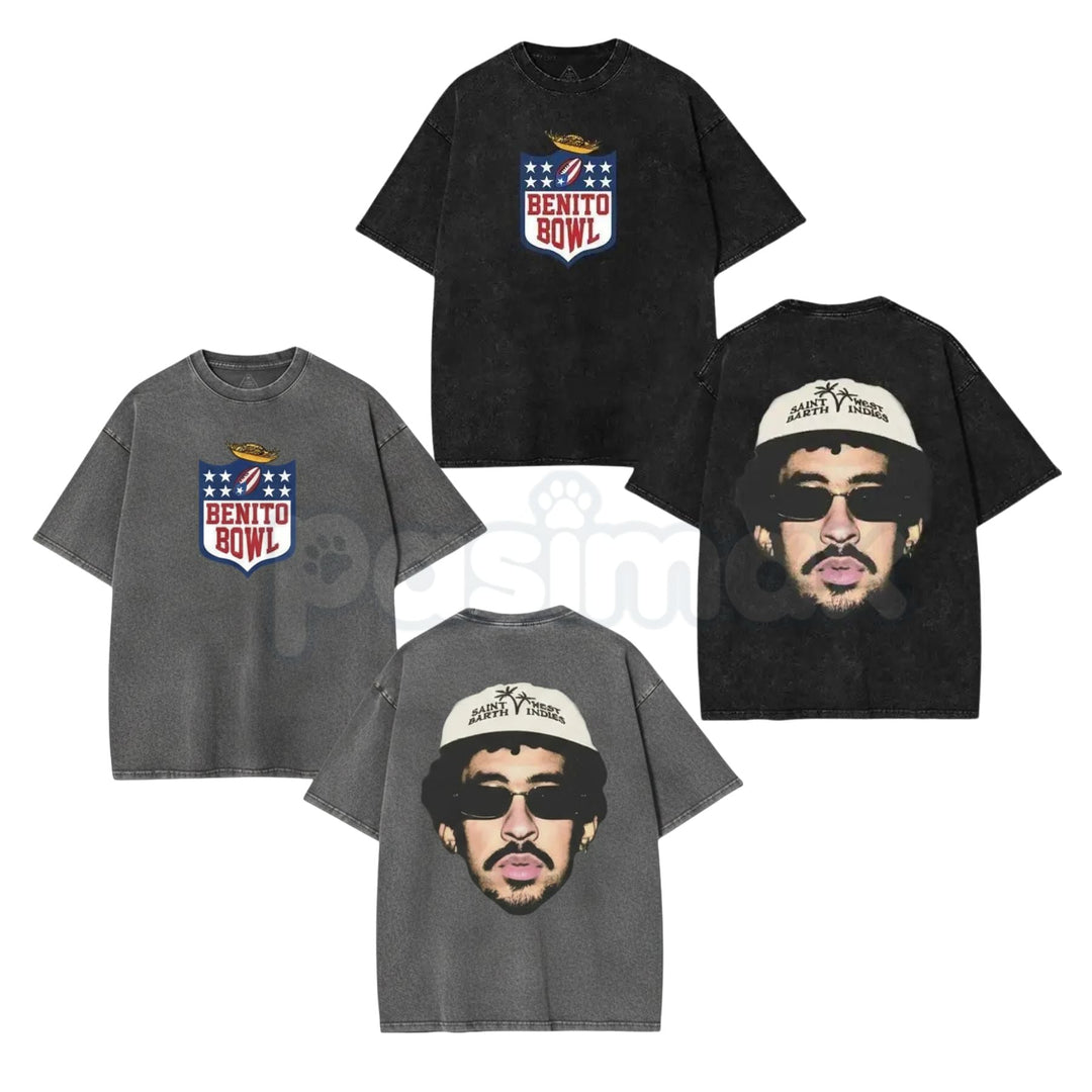 Benito Bowl 2026 Vintage Washed Graphic Tee