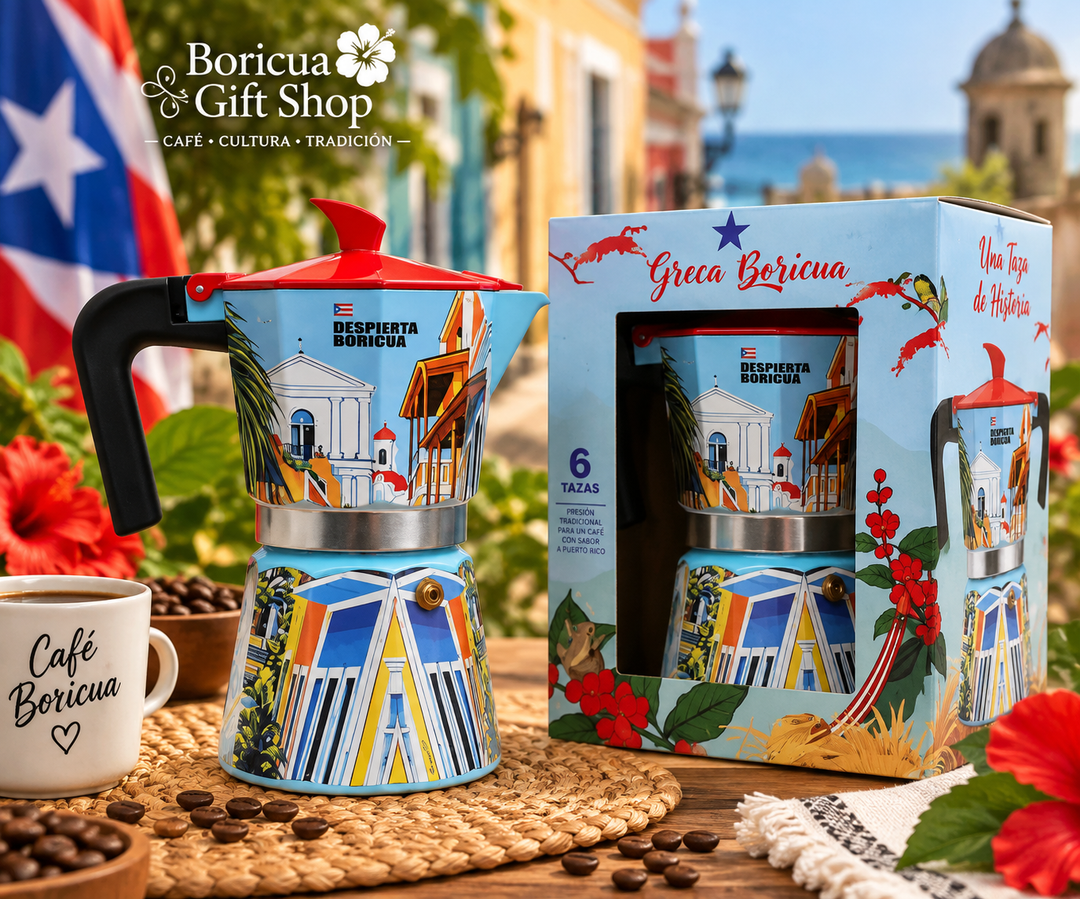 En Mi Viejo San Juan Limited-Edition Greca Coffee Maker