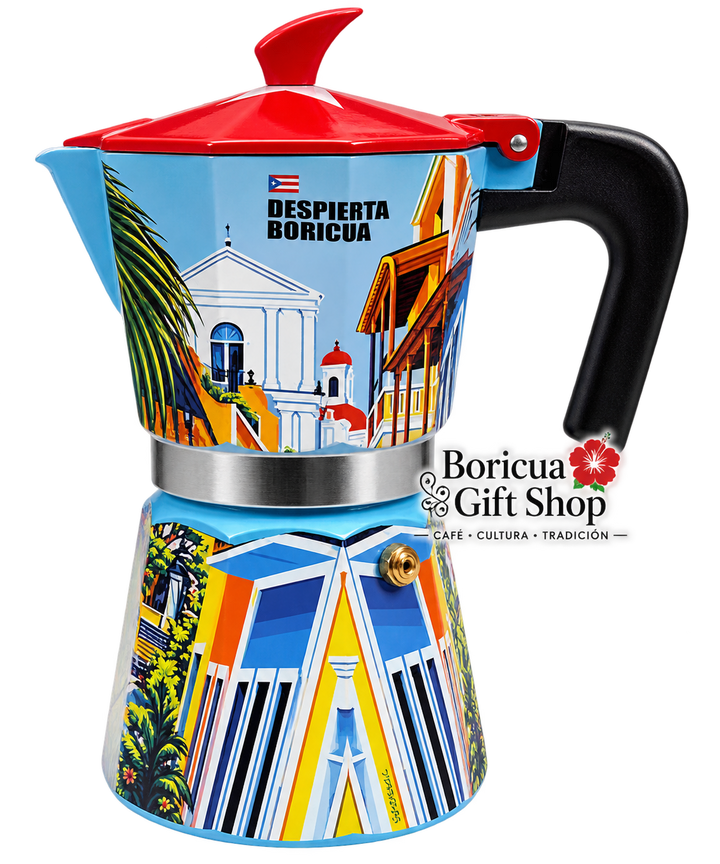 En Mi Viejo San Juan Limited-Edition Greca Coffee Maker