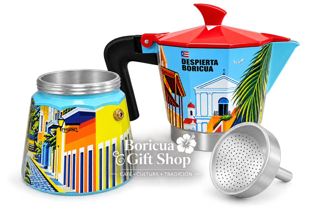 En Mi Viejo San Juan Limited-Edition Greca Coffee Maker
