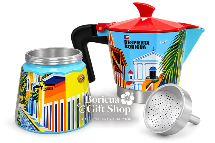 En Mi Viejo San Juan Limited-Edition Greca Coffee Maker