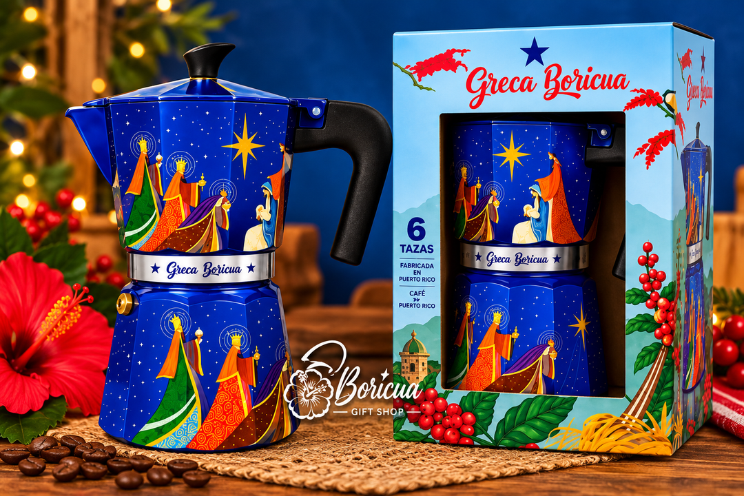 Gifts for Baby Jesus – Three Kings Limited Edition Greca (6-Cup) | Puerto Rico