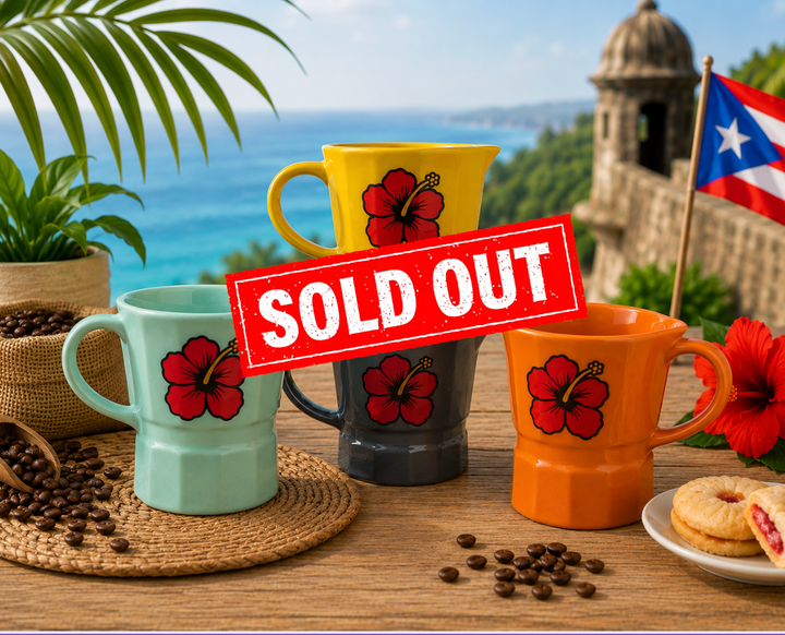 Taza Greca de Puerto Rico | 12 oz Ceramic Coffee Mug 🇵🇷