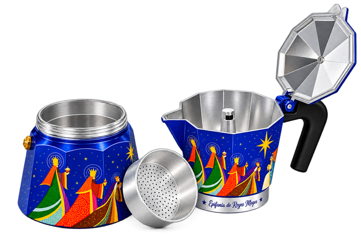 Gifts for Baby Jesus – Three Kings Limited Edition Greca (6-Cup) | Puerto Rico