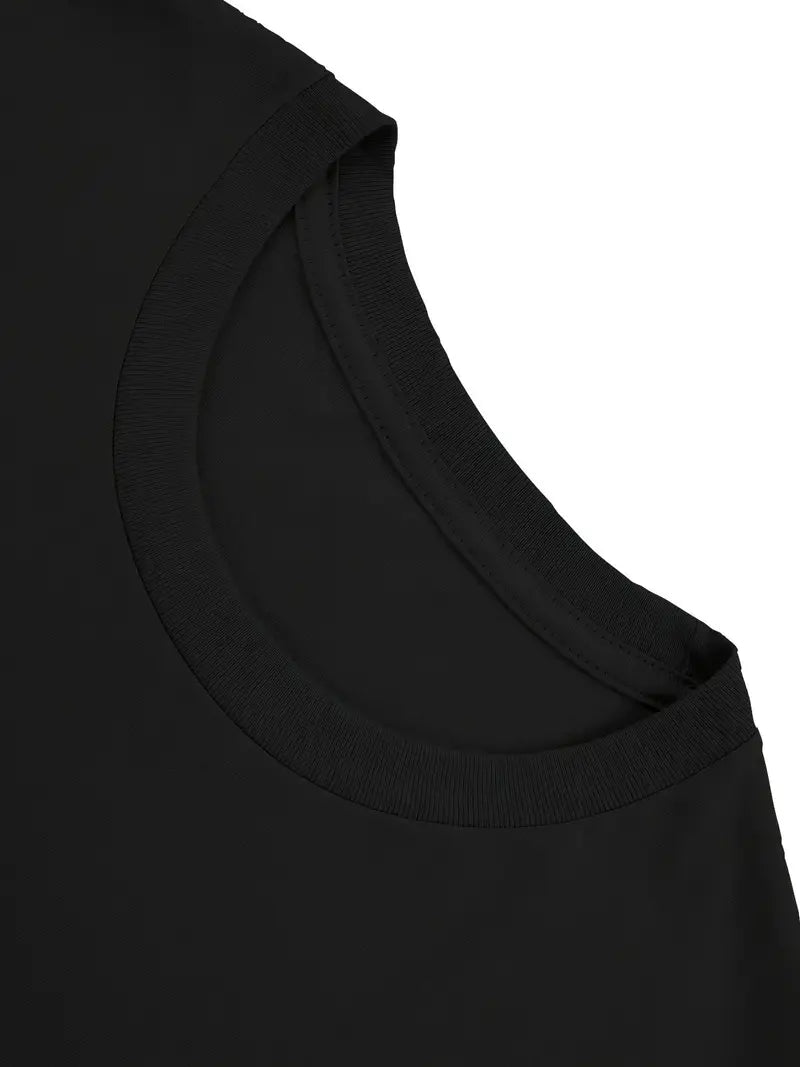 Black Puerto Rican heritage t-shirt with crew neck detail from Boricua Gift Shop