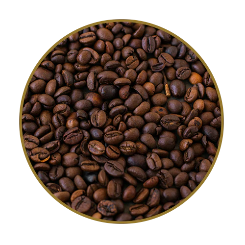 Authentic Puerto Rico coffee beans in dark roast