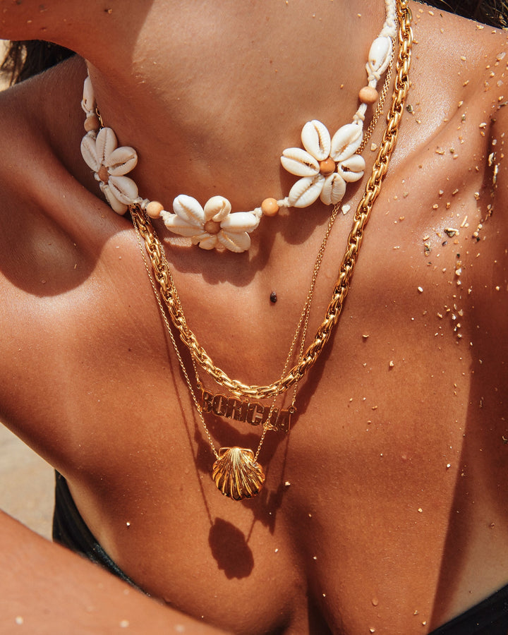 18K Plated Boricua Necklace
