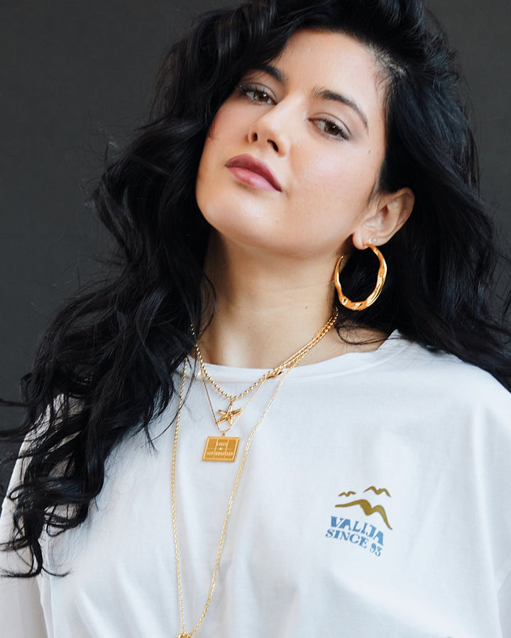 18K Gold Plated Sanse Necklace | Calle San Sebastián Pendant
