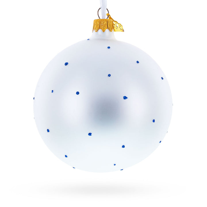 Travel to Puerto Rico Glass Ball Christmas Ornament 4 Inches