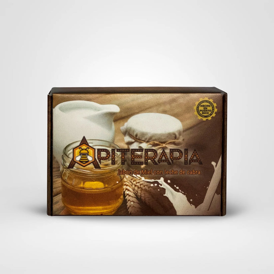 Apiarios Caraballo natural honey soap Puerto Rico with a smooth texture and rich aroma