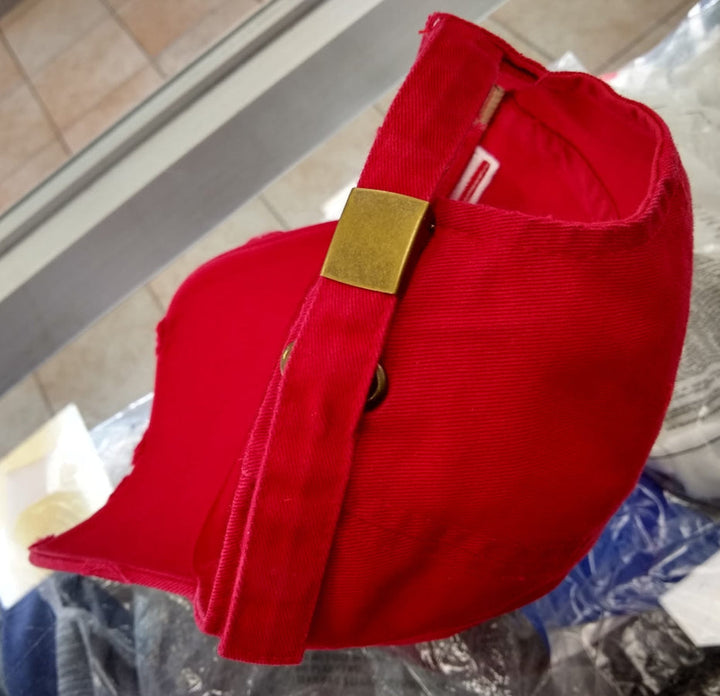 Red Peligro Sports puerto rico hat for stylish casual wear