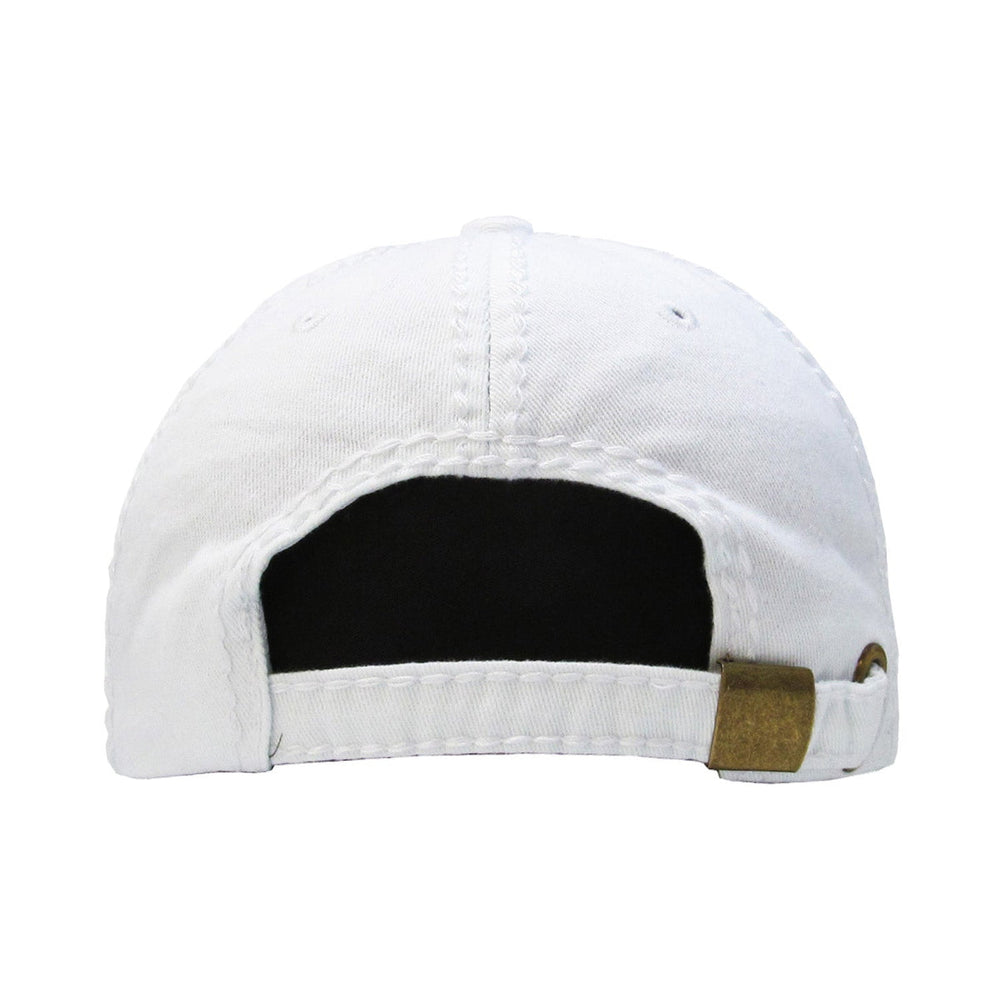 White Peligro Sports Puerto Rico hat with adjustable back strap