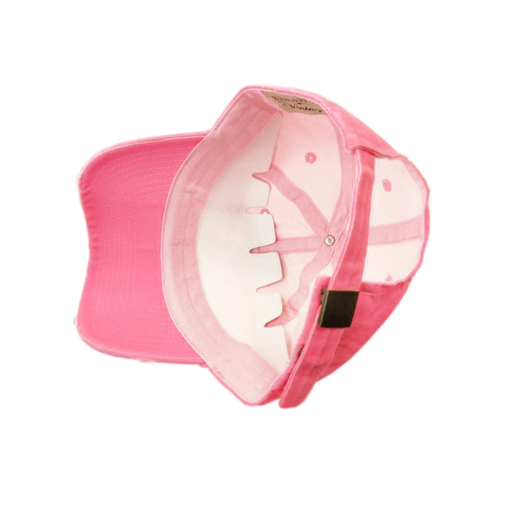 Pink Peligro Sports Hat with Adjustable Fit for Puerto Rico Fans