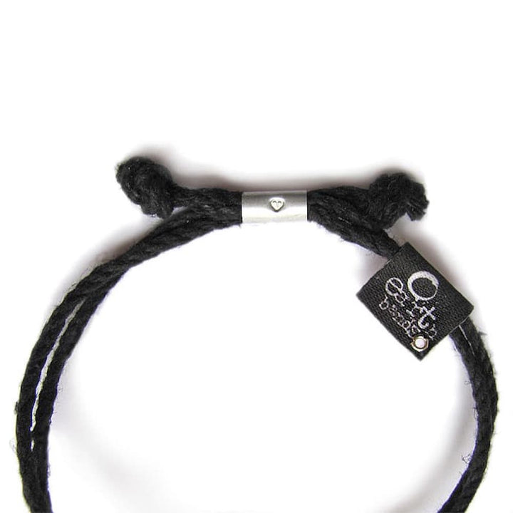 Black Earth Bands resilience cultural bracelet with adjustable fit and heart detail for meaningful wear