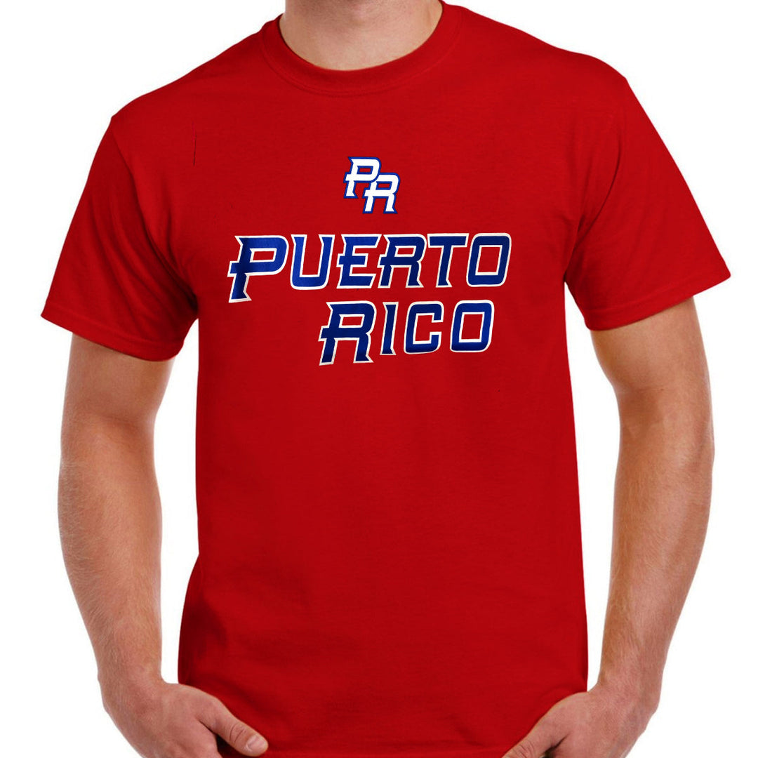 Red Puerto Rico T-shirt for proud fans and supporters