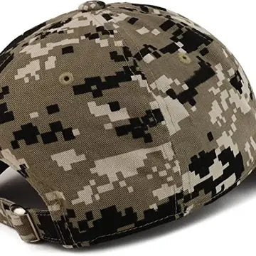 Boricua Gift Shop Unisex Puerto Rican Cap with a stylish camouflage design and adjustable strap
