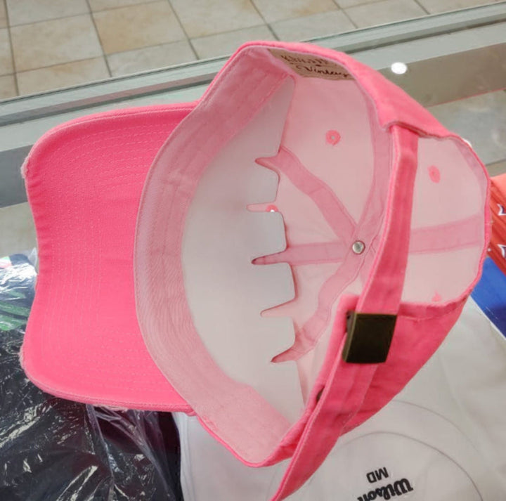 Peligro Sports vintage hat in pink with breathable interior